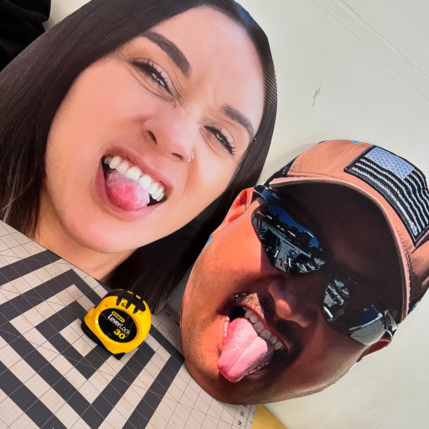 Full Color "BIG HEADS" Cut outs