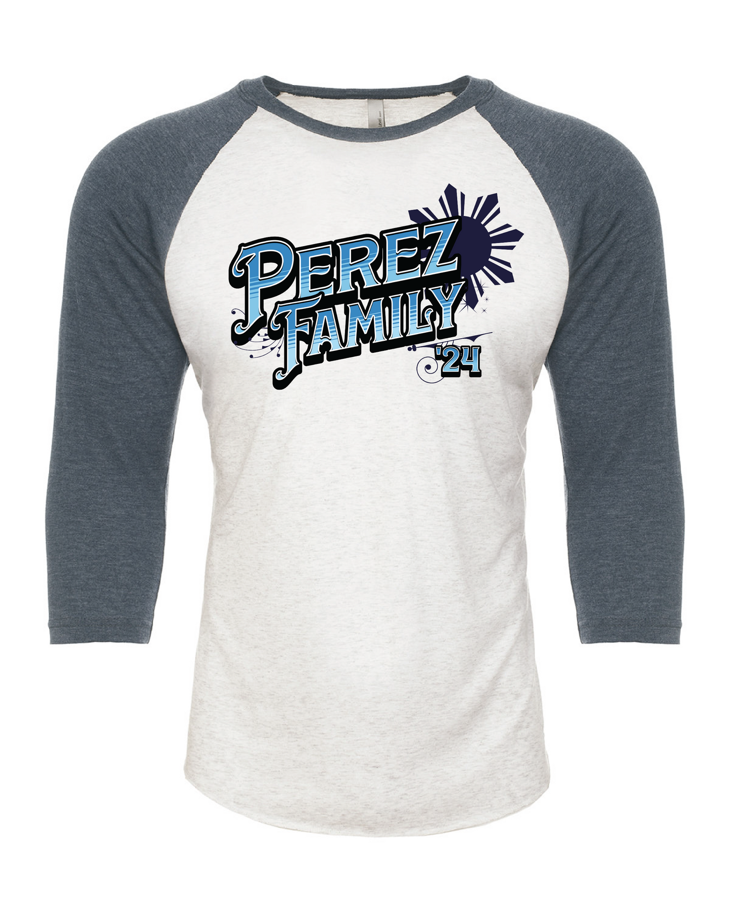 Perez Family 2024 Reunion - ADULT Raglan Tee